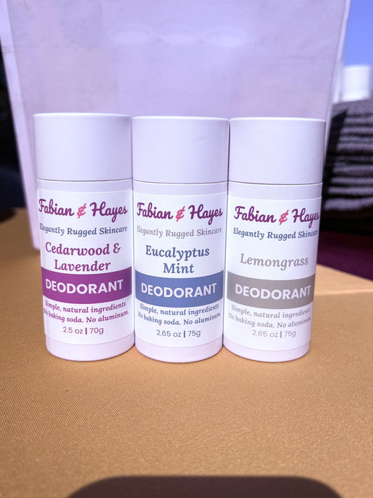 Natural Deodorant - Fabian & Hayes