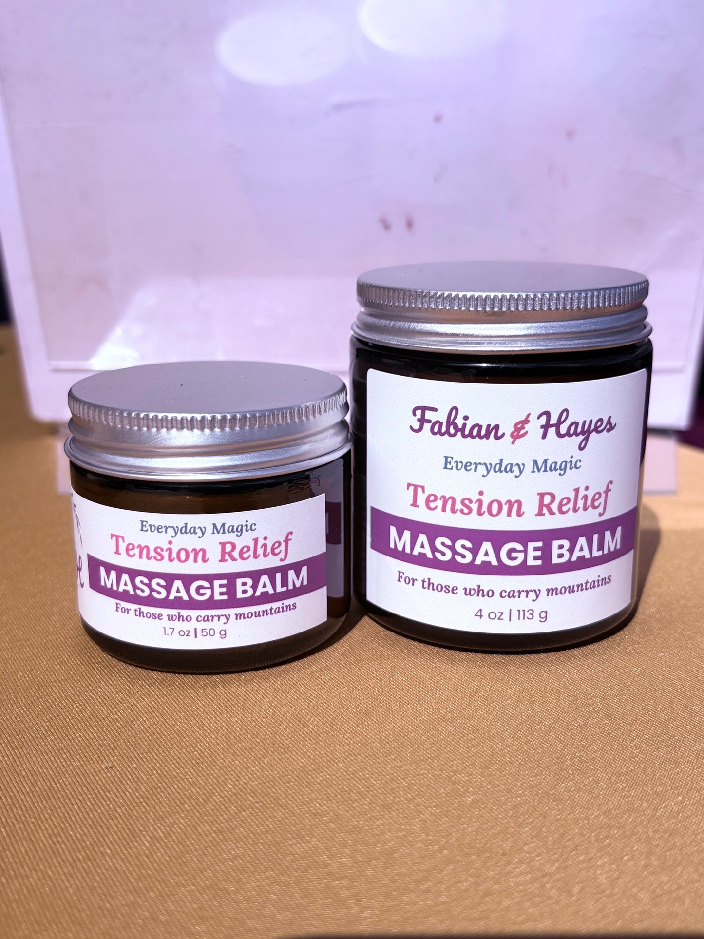 Tension Relief Massage Balm - Fabian & Hayes