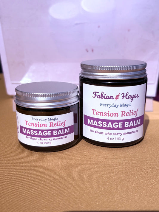Tension Relief Massage Balm - Fabian & Hayes